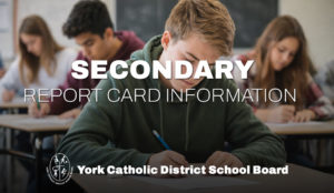 Secondary Report Card Information